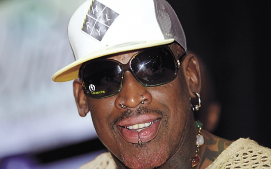 Dennis Rodman worms his way into North Korea