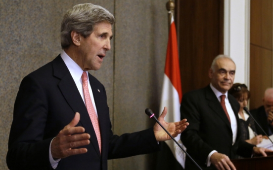 Kerry: Egypt needs consensus