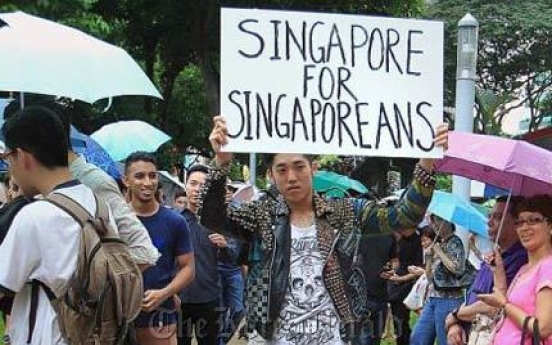 Singaporeans against foreigner-friendly policies attract flak