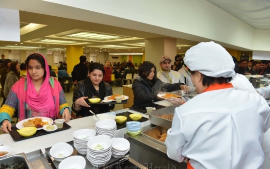 Hanyang University opens halal food court