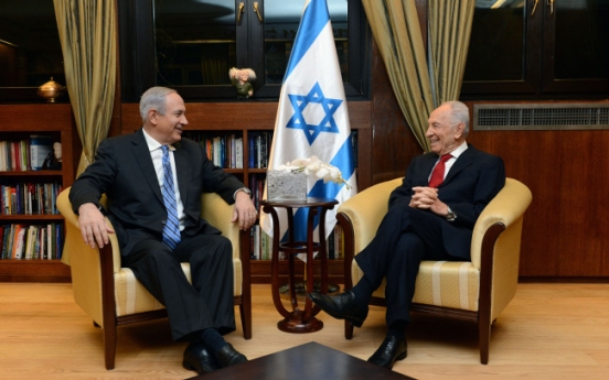 Netanyahu tells Peres government formed