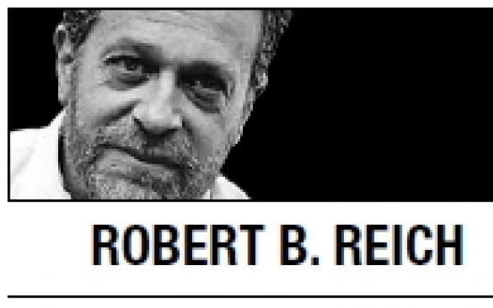 [Robert Reich] Our biggest economic problem