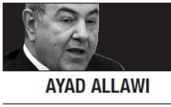 [Ayad Allawi] Iraq hopes for a new beginning