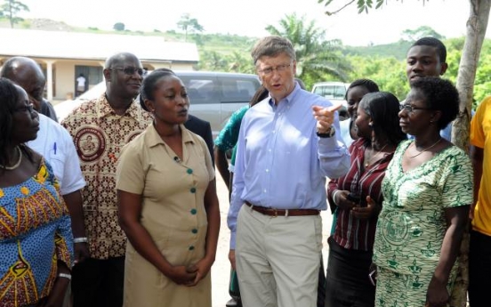 Bill Gates looks into Ghana’s health care issues