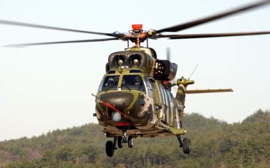 S. Korea completes development of indigenous utility helicopter