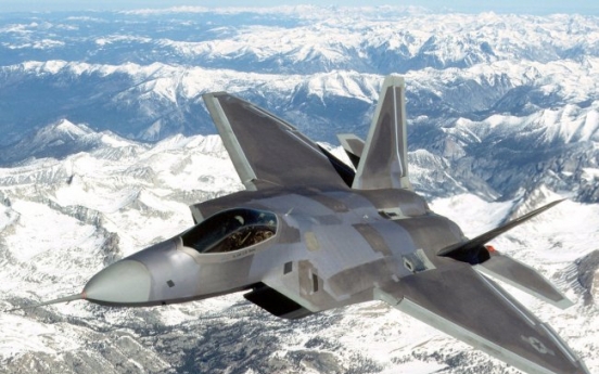 F-22 Raptors join U.S. might in Korea