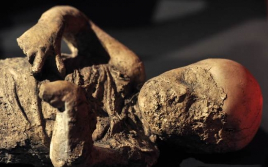 Moving picture of life and death in Pompeii at London exhibition