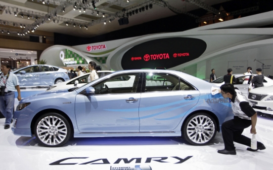 Camry battles spruced-up rivals in midsize market