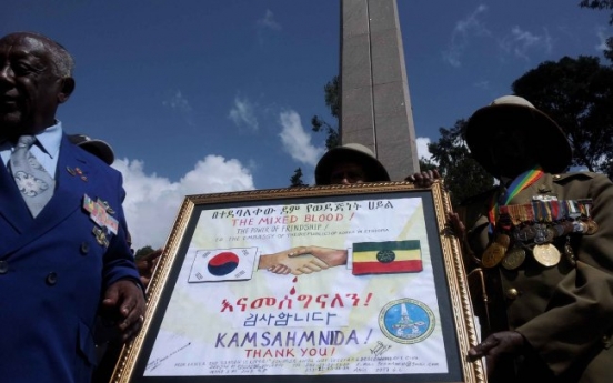 Ethiopian Korean War veterans enact departure for conflict