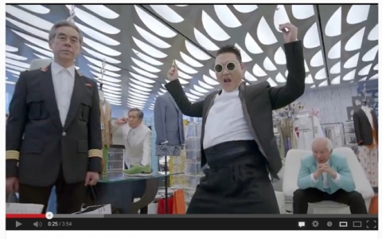 Psy video tops 100m YouTube views