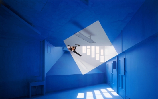 Georges Rousse creates illusion of space at Seoul Arts Center