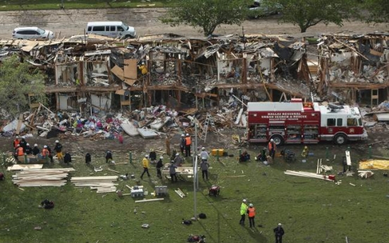 Rescuers search for survivors from Texas plant explosion