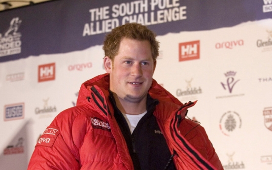 Prince Harry to trek to South Pole with wounded troops