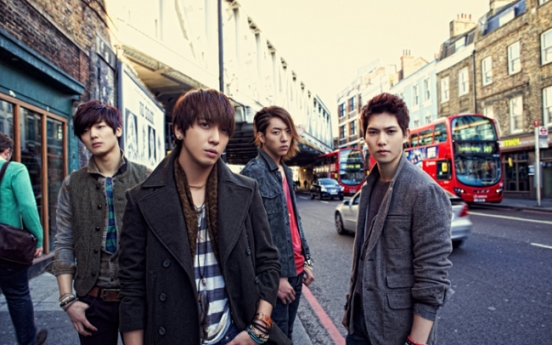 CNBLUE’s Japanese single No. 2 on Oricon