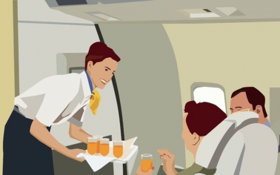 Submissive attitude of flight attendants can be problematic