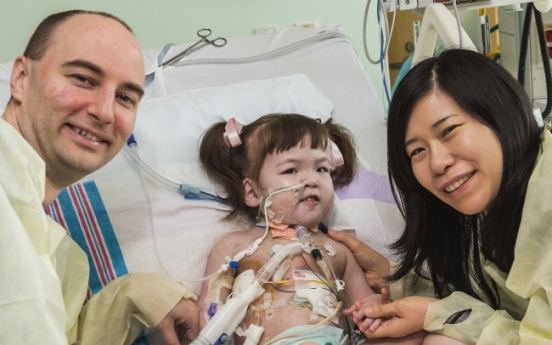 Stem cell windpipe gives Korean toddler new life