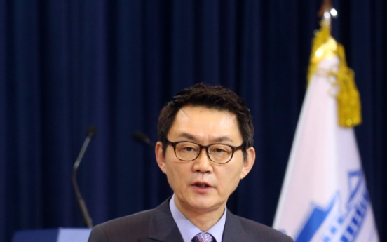 Park’s spokesman sacked over groping claims