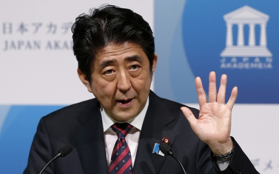 Korea slams Abe’s defense of shrine visit