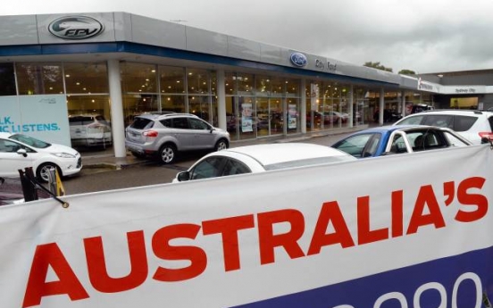 Ford to halt car production in Australia in 2016