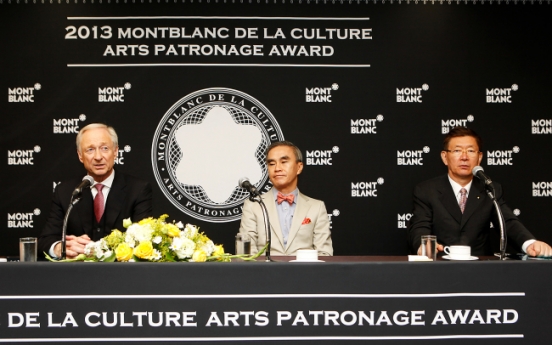 Montblanc awards Byucksan chief