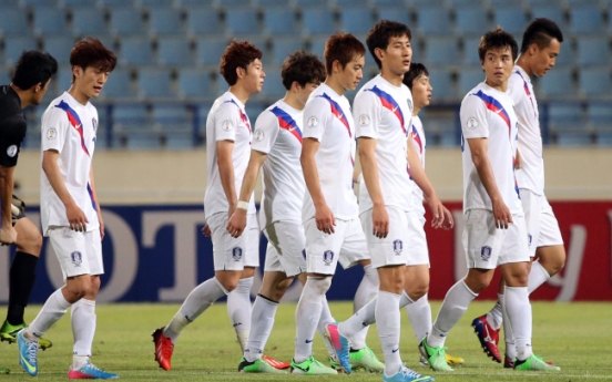 한국 축구, 레바논과 1-1 무승부