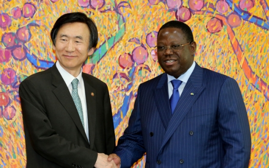 Korea vows to upgrade ties with Gabon