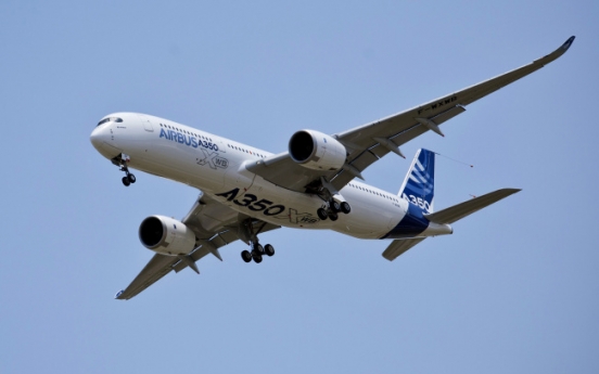 Airbus A350 takes off for battle with Boeing