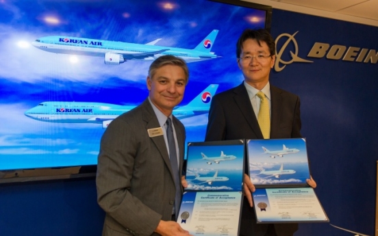 Korean Air signs MOU with Boeing to buy 11 fuel-efficient aircraft