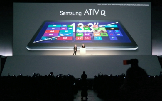 Samsung unveils Ativ Q, Galaxy S4 Mini in London