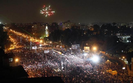 이집트 군부, 대통령 축출