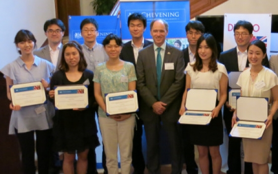 Post-grad students selected as British Chevening scholars