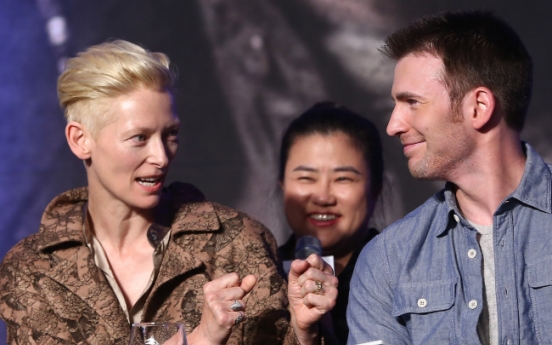 Tilda Swinton: Making ‘Snowpiercer’ was like ‘being in kindergarten’