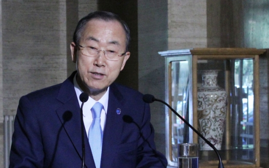 U.N. chief to visit S. Korea next week on home leave