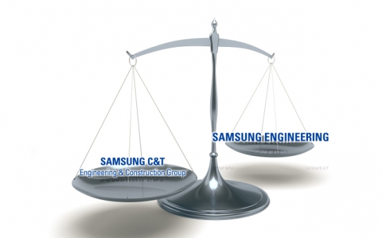 Samsung’s two units compete for overseas construction