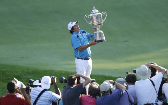 Dufner beats Furyk at PGA for 1st major title