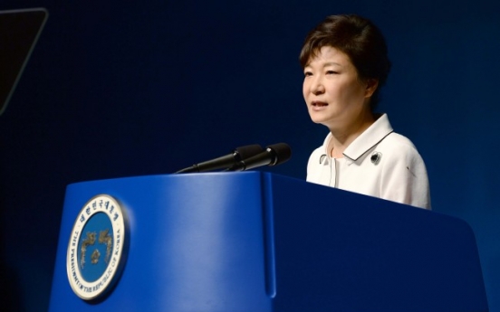 Park proposes family reunions with N.K., DMZ peace park