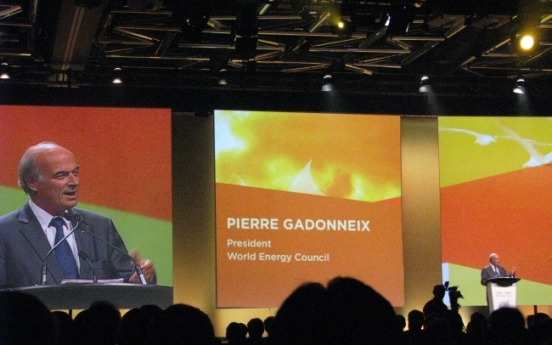 Future energy to top agenda of World Energy Congress