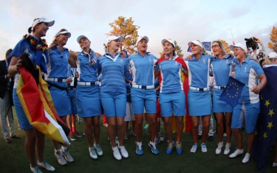 Europe wins Solheim Cup