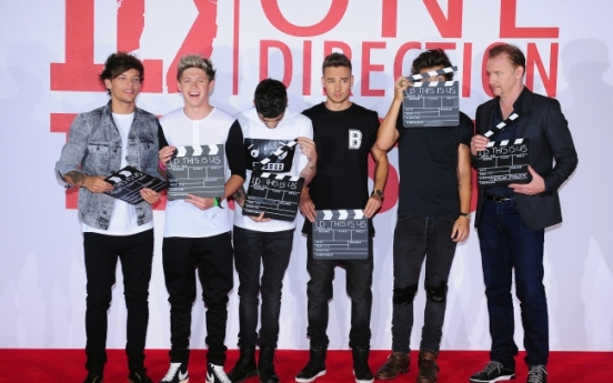 1-D goes 3-D in boy band’s debut on screen