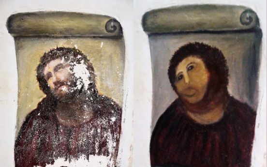 Spanish artist to share riches from botched fresco makeover