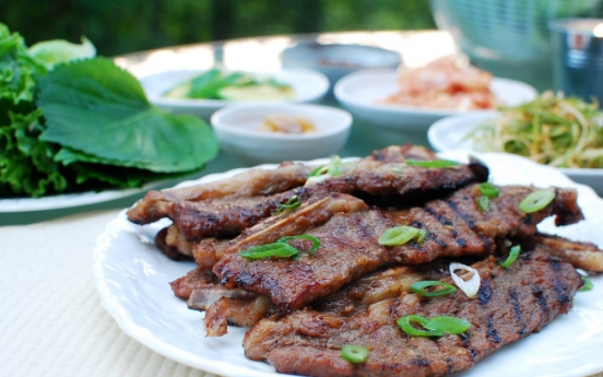 L.A. galbi gui (grilled L.A.-style short ribs)