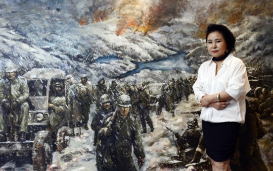 Artist seeks new home for Korean War paintings