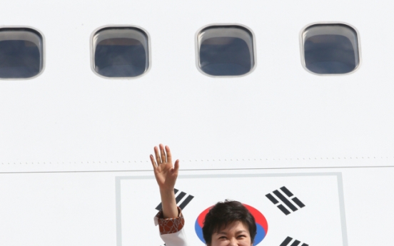 Park departs for Russia for G20 summit