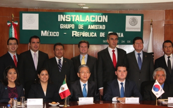 Mexican lawmakers form Korea friendship group