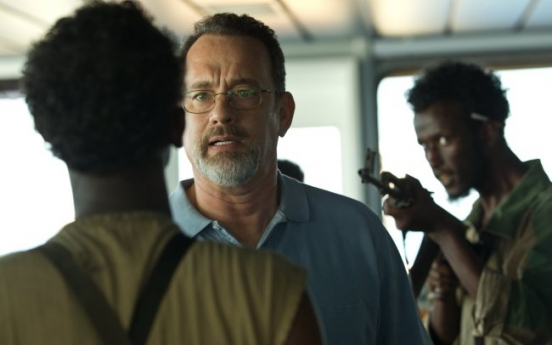 Hanks and his co-star: An encounter at sea