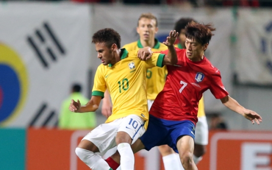 Brazil defeats S. Korea in football friendly