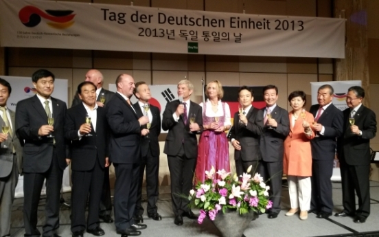 German Unity Day disrupted by typhoon