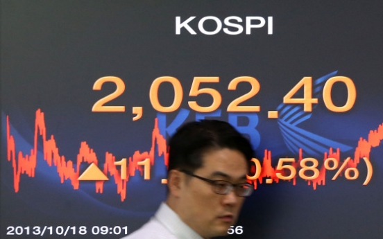 Seoul shares up 0.58 pct on eased U.S. woes