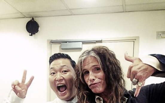 Psy to collaborate with Aerosmith’s Tyler