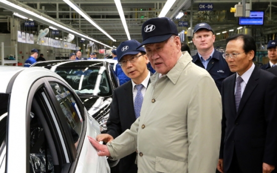 Hyundai Motor chairman urges readiness for Europe turnaround